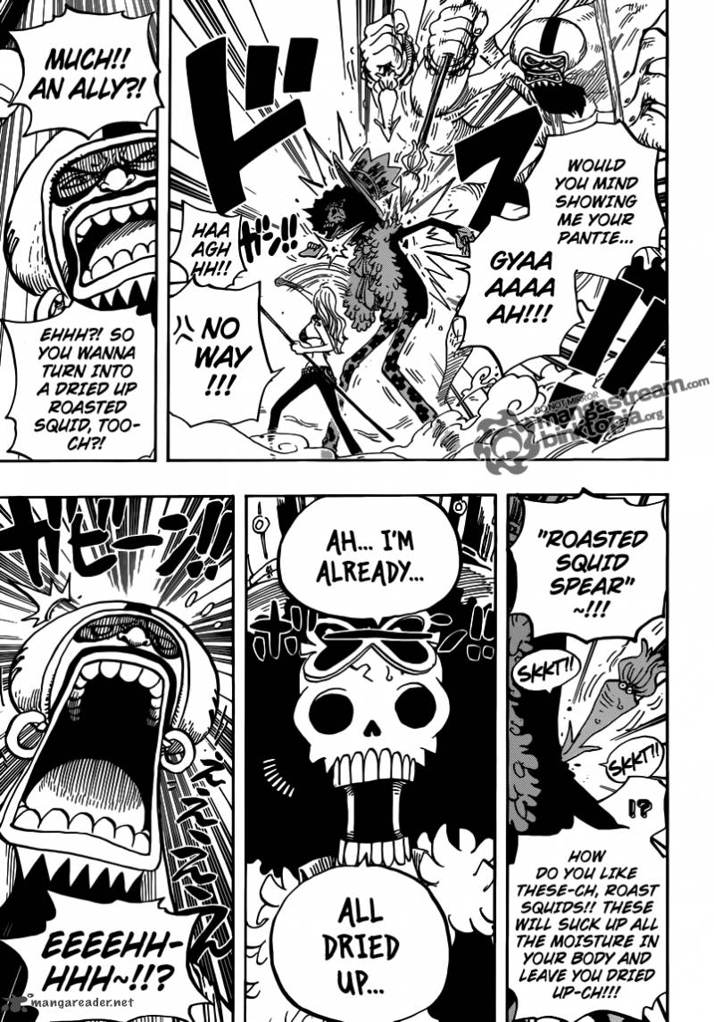 One Piece Chapter 640 page 5 - Chapter 640: Above Fish-Man Island