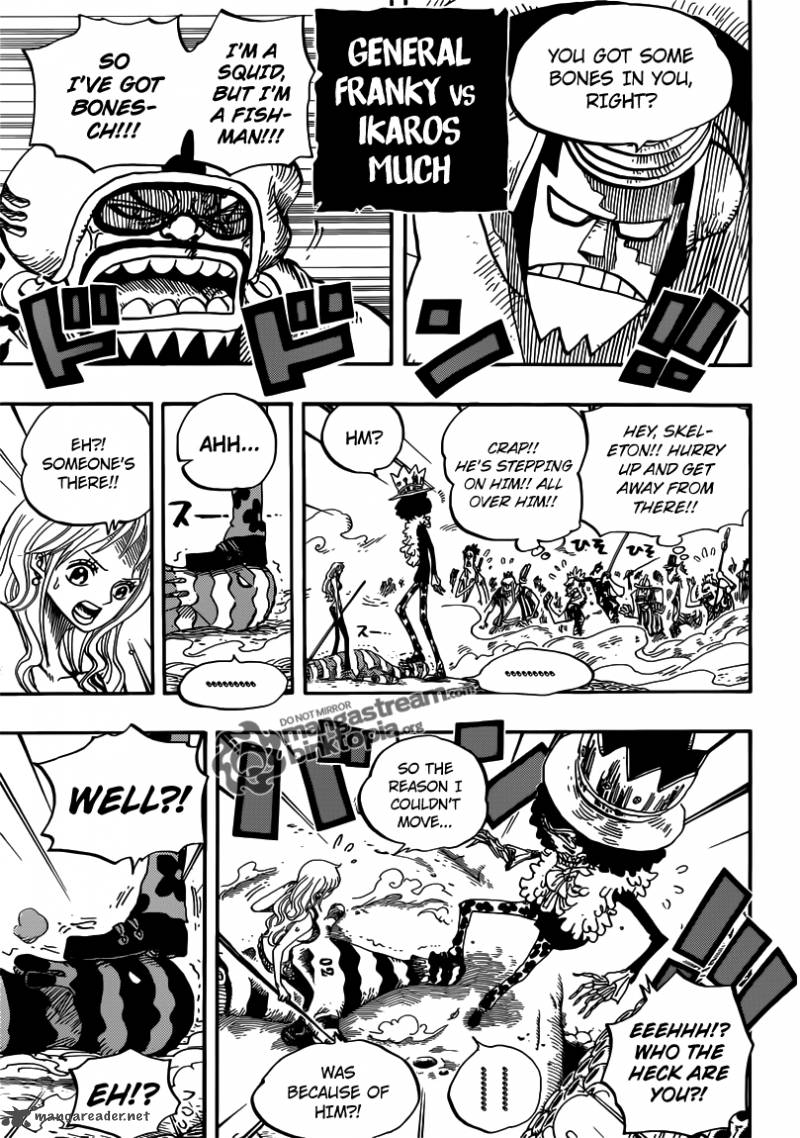 One Piece Chapter 640 page 7 - Chapter 640: Above Fish-Man Island