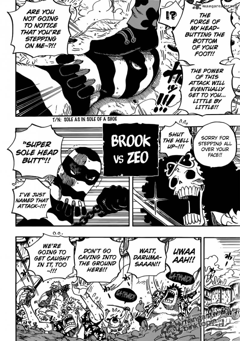 One Piece Chapter 640 page 8 - Chapter 640: Above Fish-Man Island
