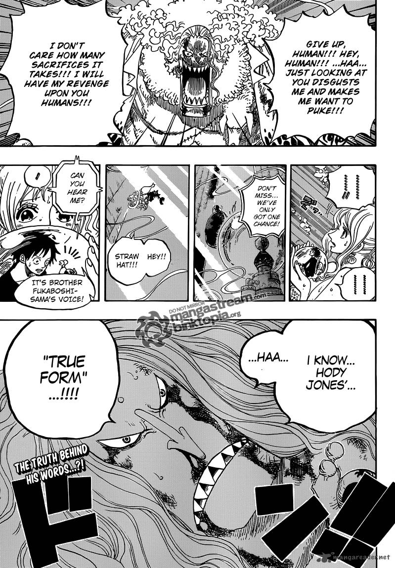 One Piece Chapter 641 page 19 - Chapter 641: What Are You?