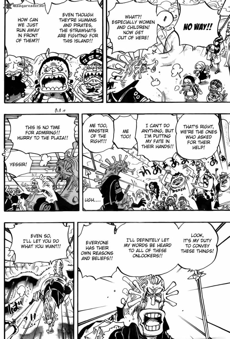 One Piece Chapter 642 page 10 - Chapter 642: Lost All Face