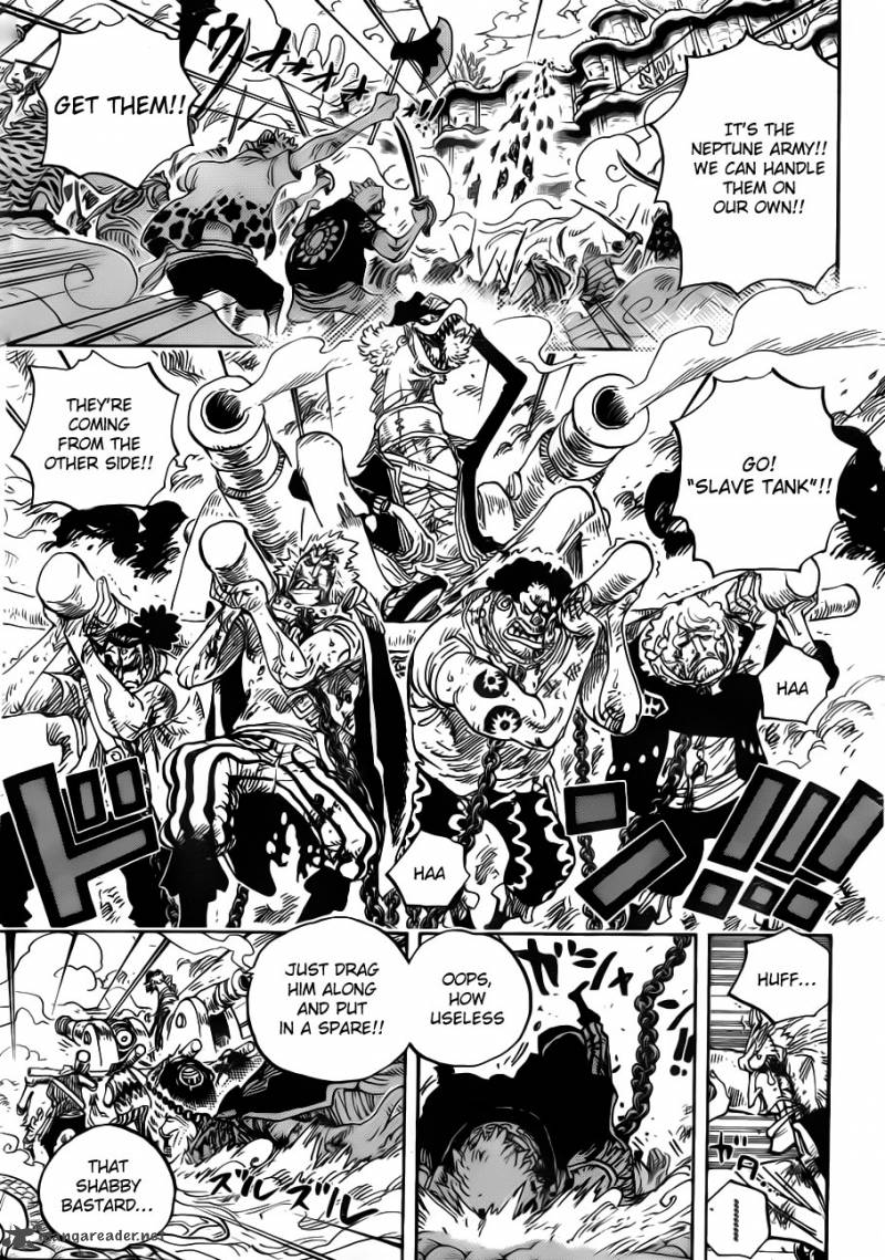 One Piece Chapter 642 page 11 - Chapter 642: Lost All Face
