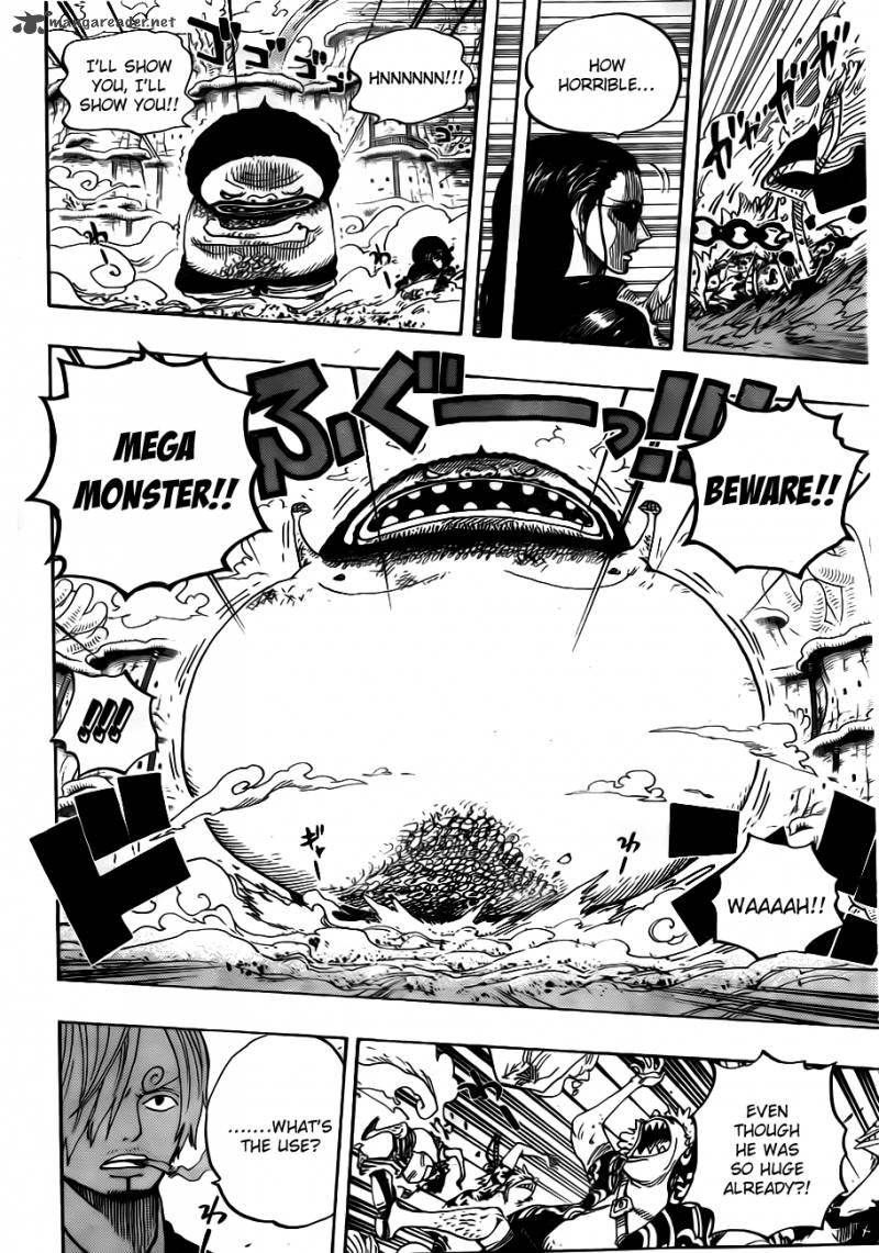 One Piece Chapter 642 page 12 - Chapter 642: Lost All Face