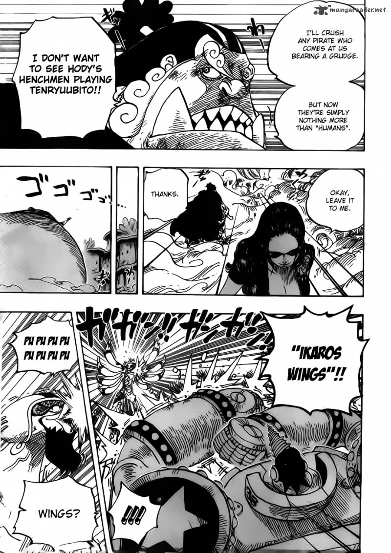 One Piece Chapter 642 page 15 - Chapter 642: Lost All Face