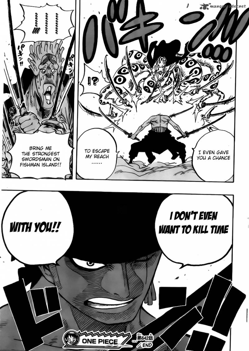 One Piece Chapter 642 page 19 - Chapter 642: Lost All Face
