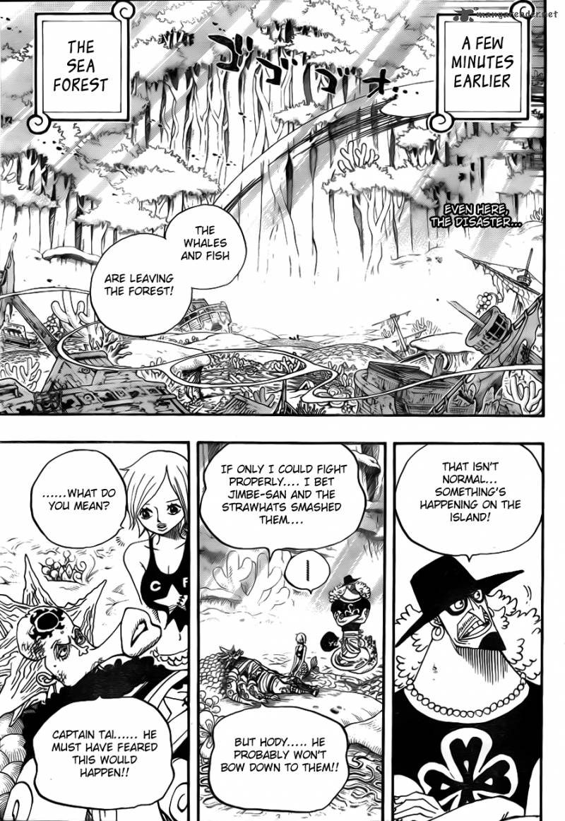 One Piece Chapter 642 page 3 - Chapter 642: Lost All Face