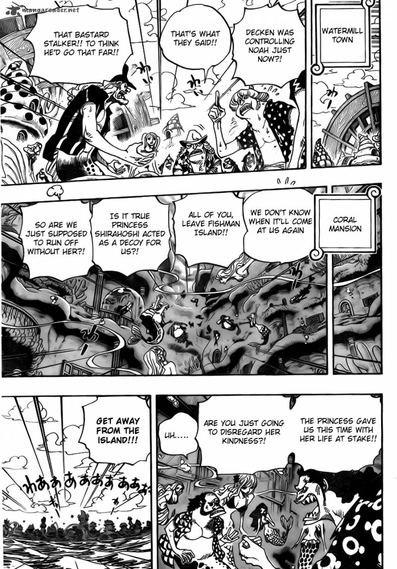 One Piece Chapter 642 page 5 - Chapter 642: Lost All Face