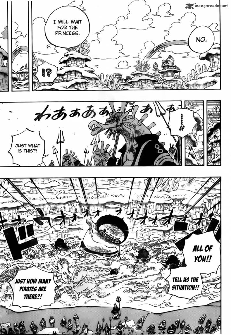 One Piece Chapter 642 page 7 - Chapter 642: Lost All Face
