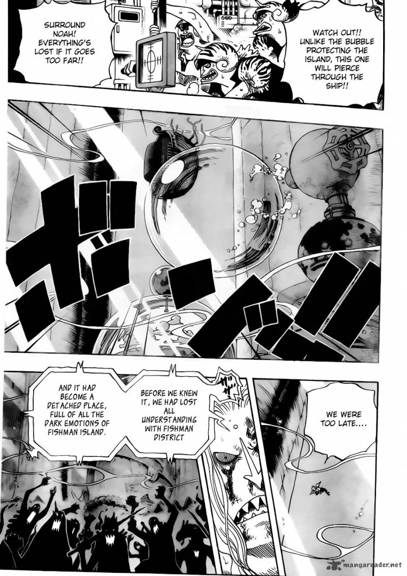 One Piece Chapter 644 page 11 - Chapter 644: To Zero