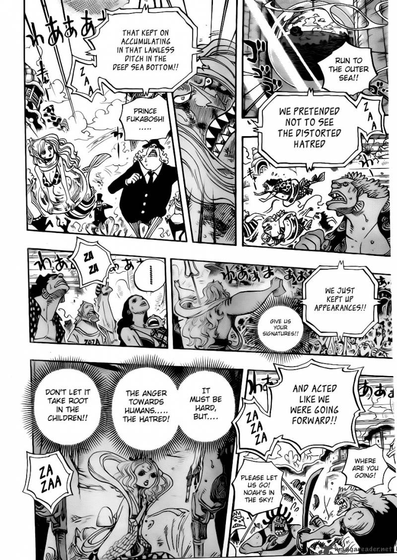 One Piece Chapter 644 page 12 - Chapter 644: To Zero