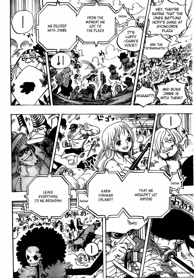One Piece Chapter 644 page 16 - Chapter 644: To Zero
