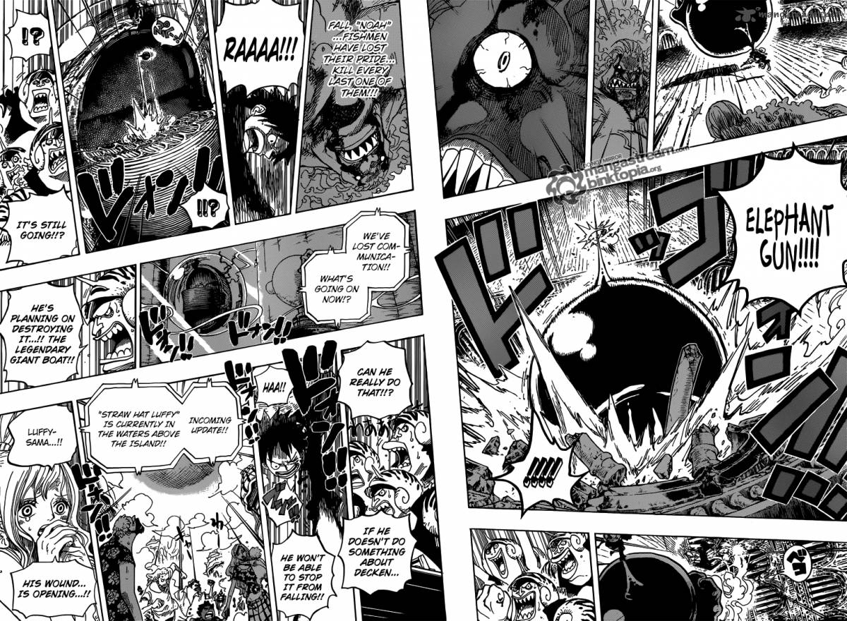 One Piece manga, chapter 645, page 11 of 23