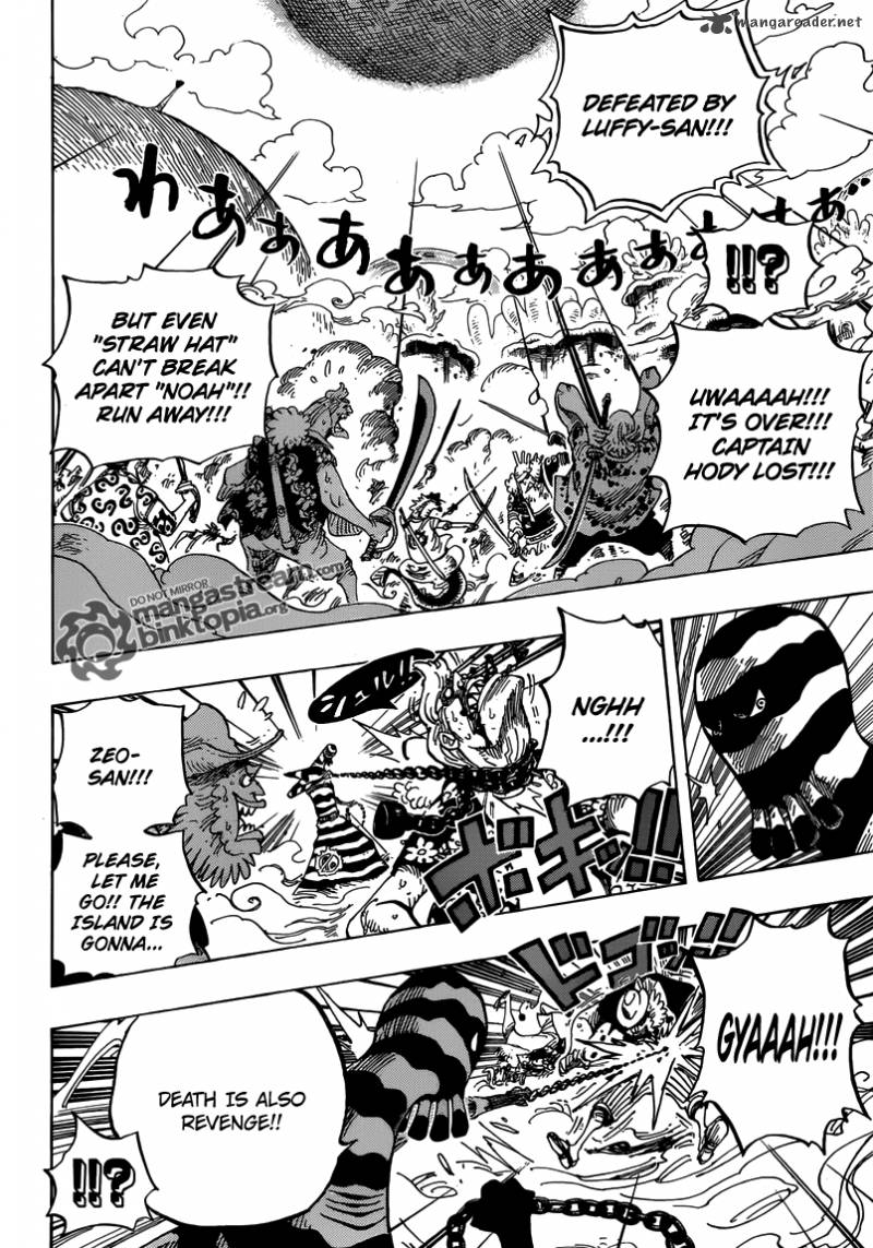 One Piece manga, chapter 645, page 13 of 23