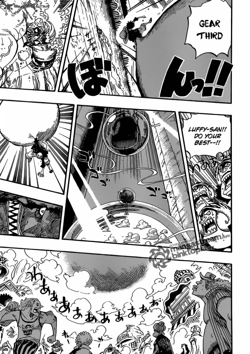 One Piece manga, chapter 645, page 6 of 23