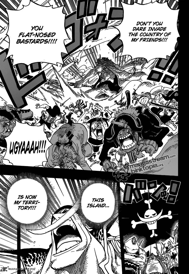 One Piece manga, chapter 645, page 8 of 23