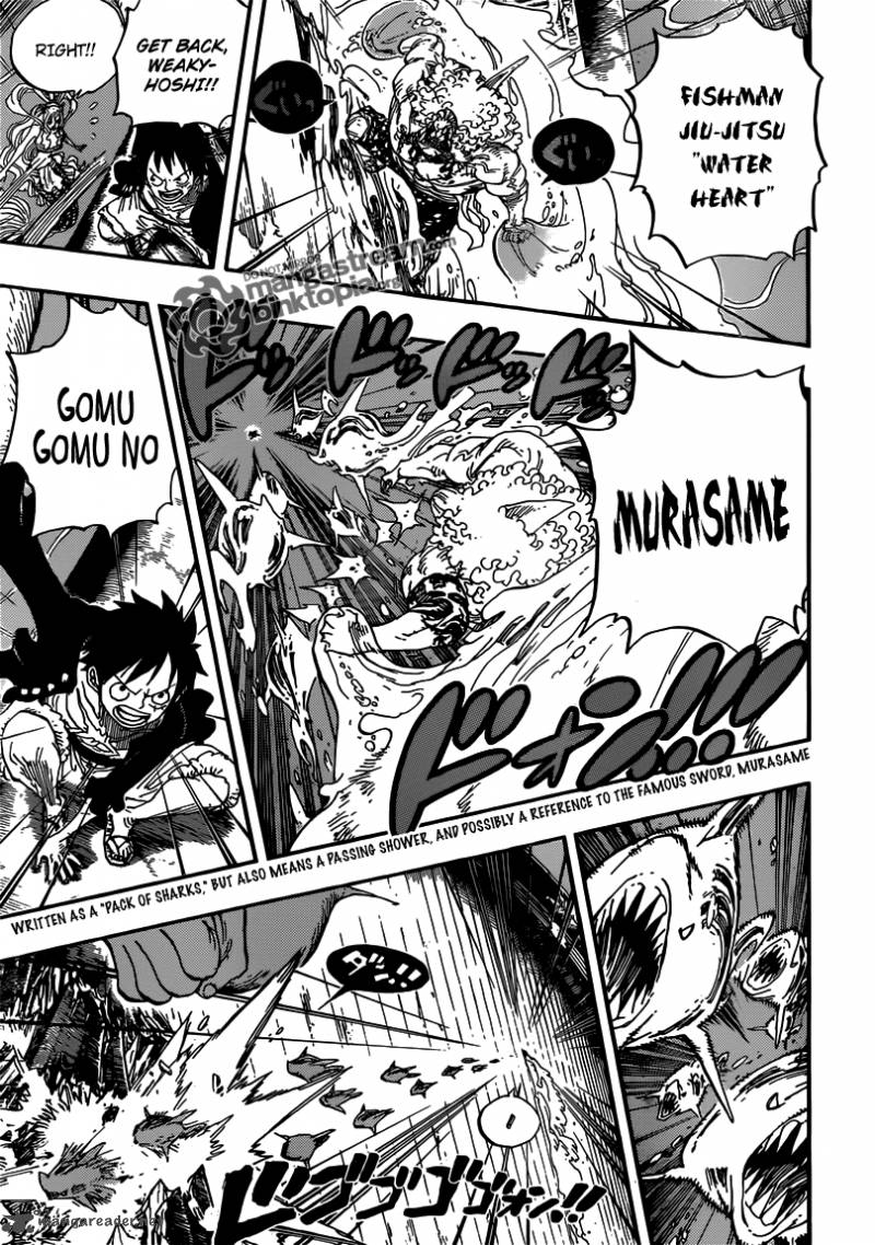 One Piece manga, chapter 645, page 10 of 23