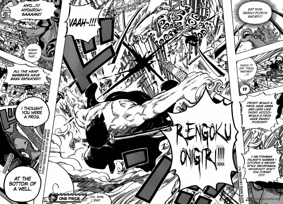 One Piece Chapter 646 page 12 - Chapter 646: Frog