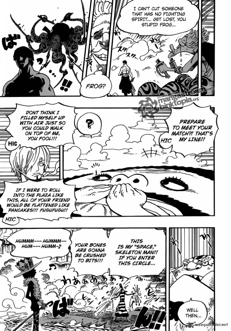 One Piece Chapter 646 page 5 - Chapter 646: Frog
