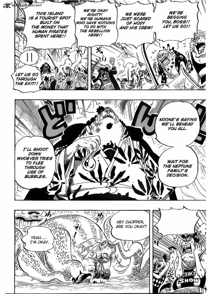 One Piece Chapter 648 page 10 - Chapter 648: The Road Toward the Sun