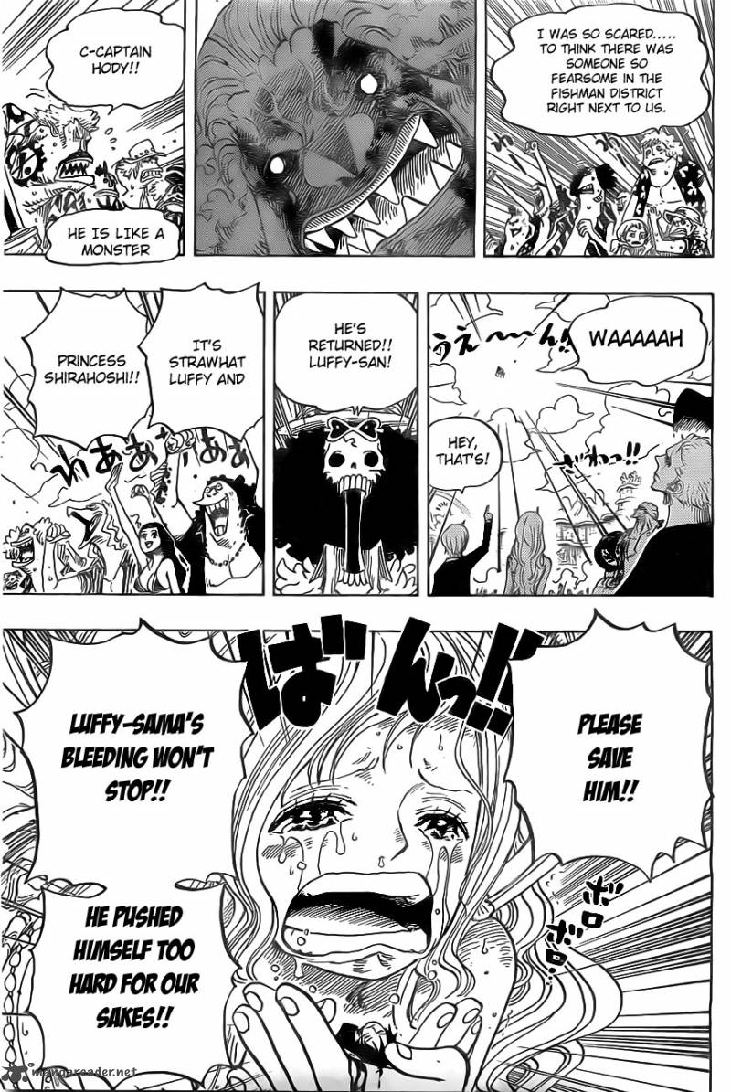 One Piece Chapter 648 page 13 - Chapter 648: The Road Toward the Sun