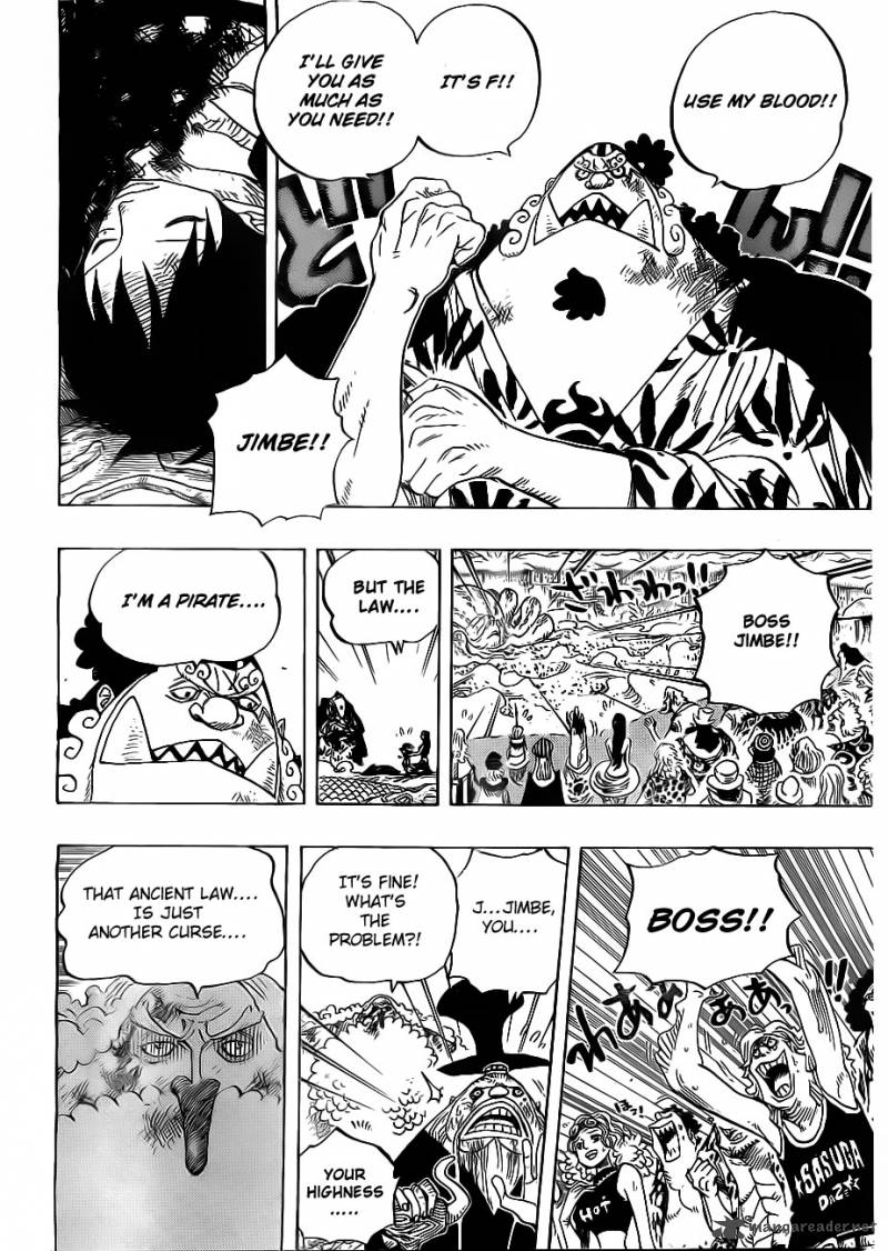 One Piece Chapter 648 page 16 - Chapter 648: The Road Toward the Sun
