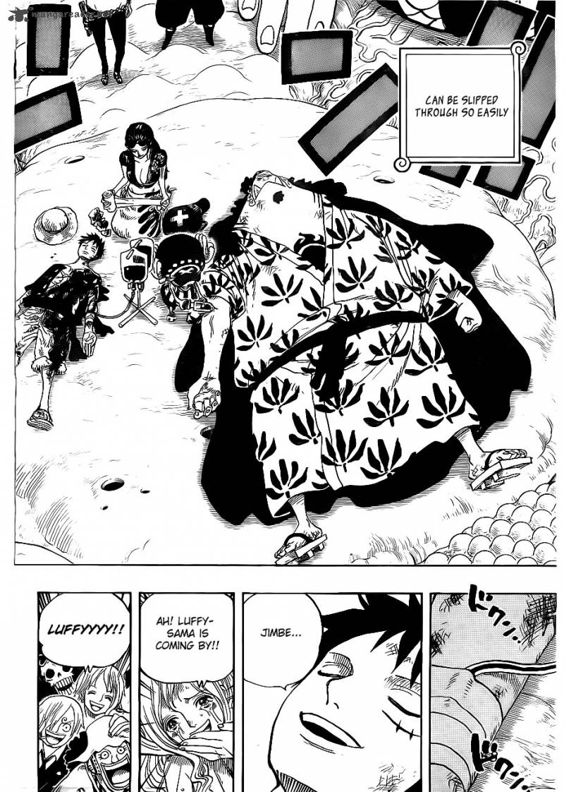 One Piece Chapter 648 page 18 - Chapter 648: The Road Toward the Sun