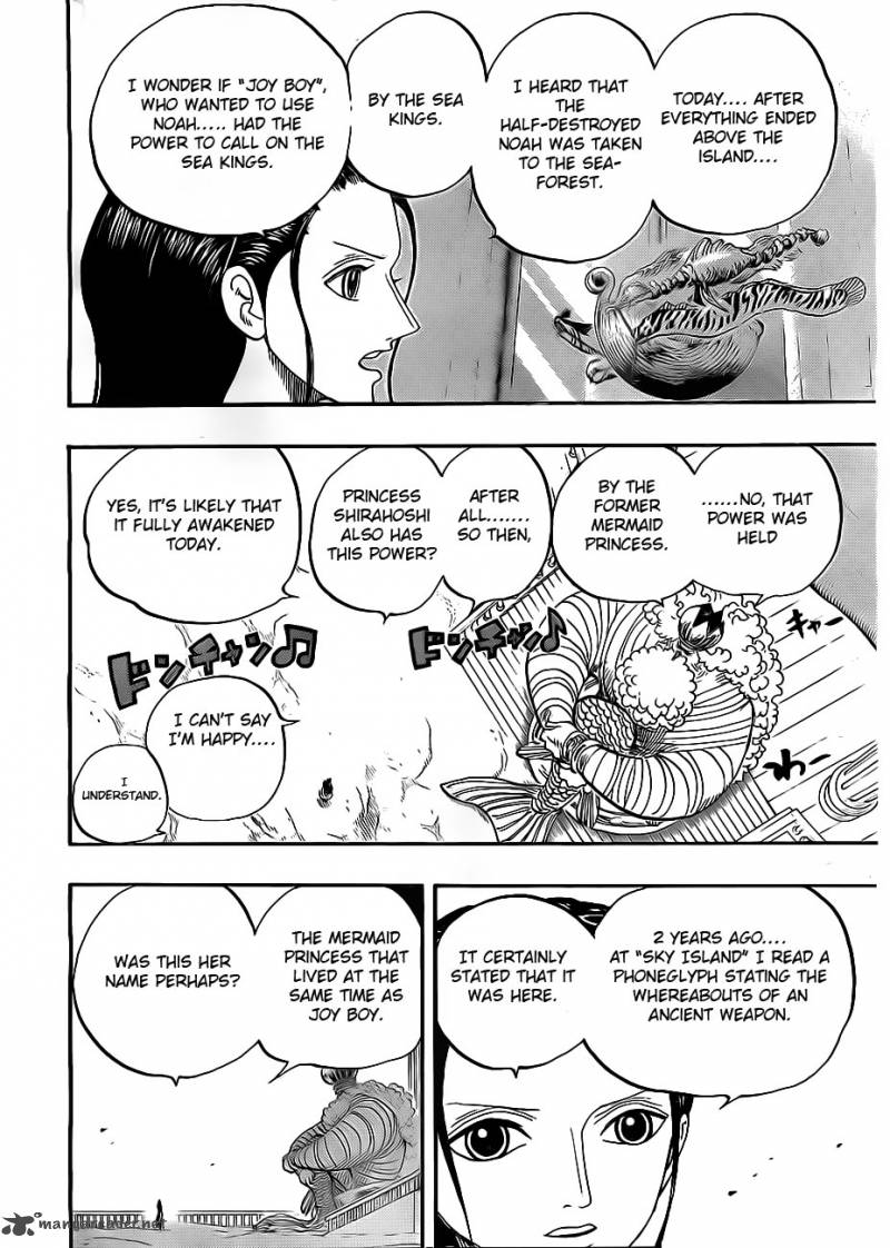 One Piece manga, chapter 649, page 18 of 22
