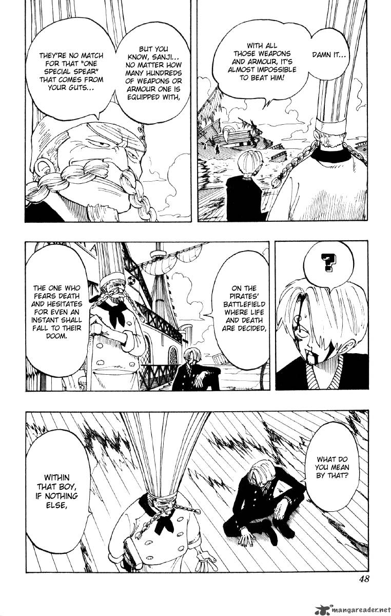 One Piece Chapter 65 page 4 - Chapter 65: Prepared