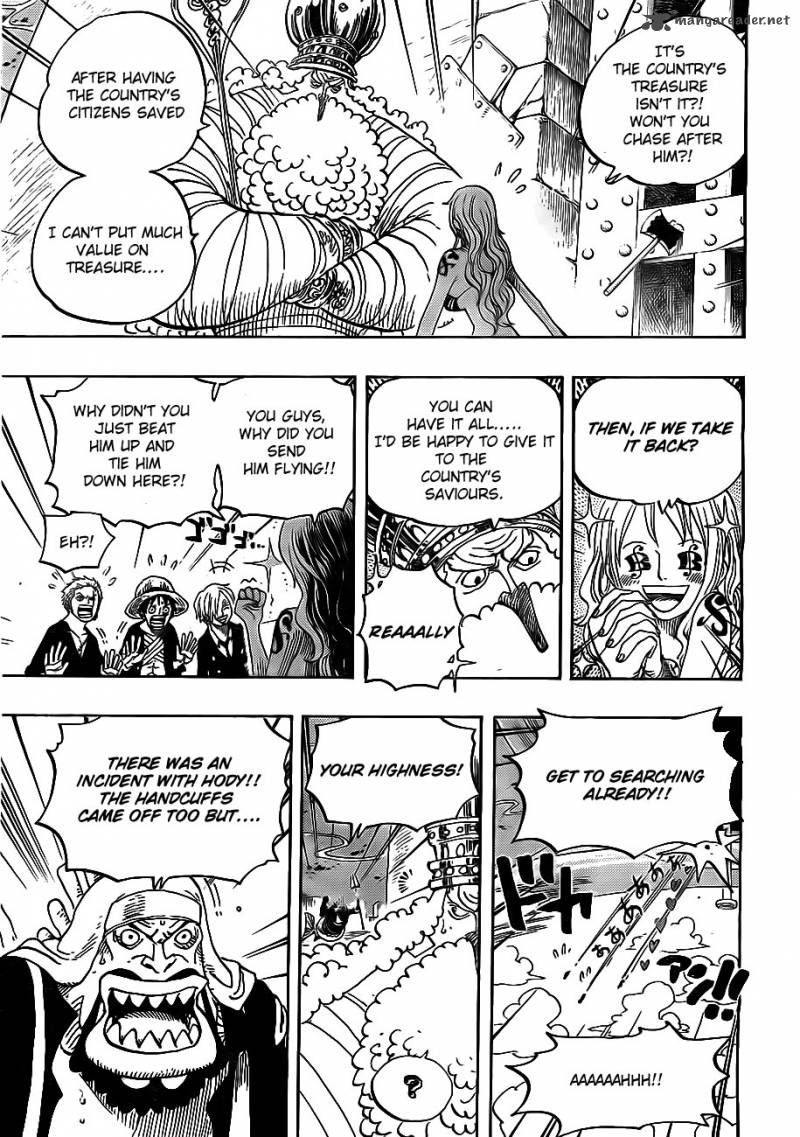One Piece manga, chapter 650, page 14 of 21