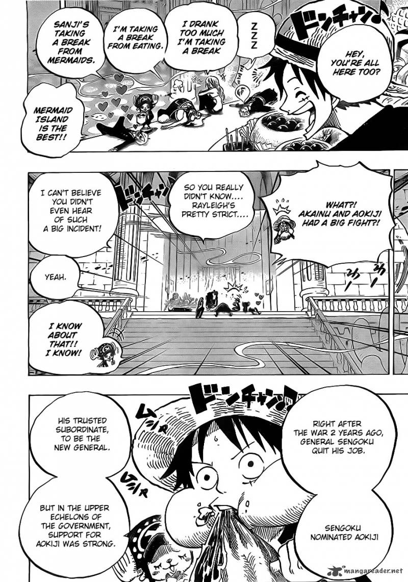 One Piece manga, chapter 650, page 5 of 21