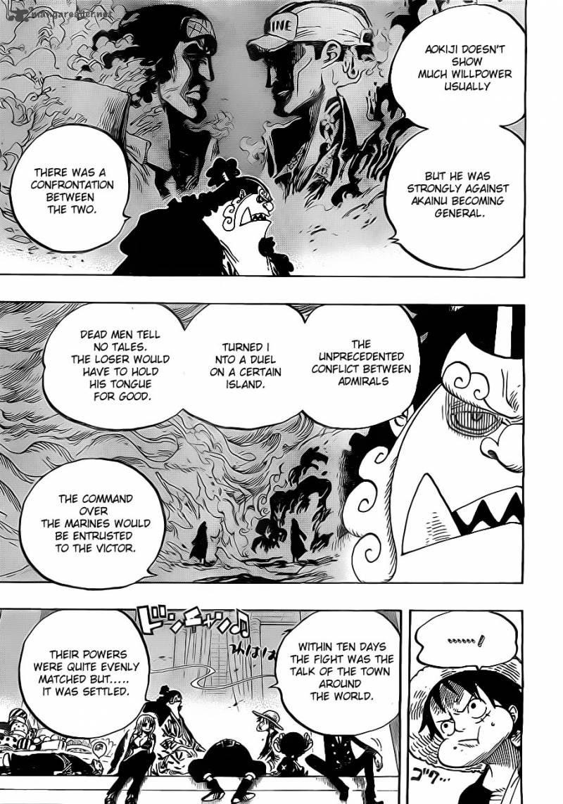One Piece manga, chapter 650, page 6 of 21