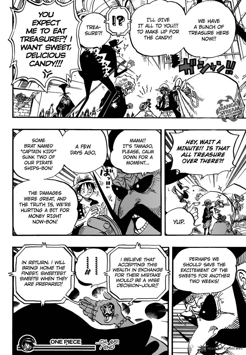 One Piece Chapter 651 page 16 - Chapter 651: A Voice From the New World
