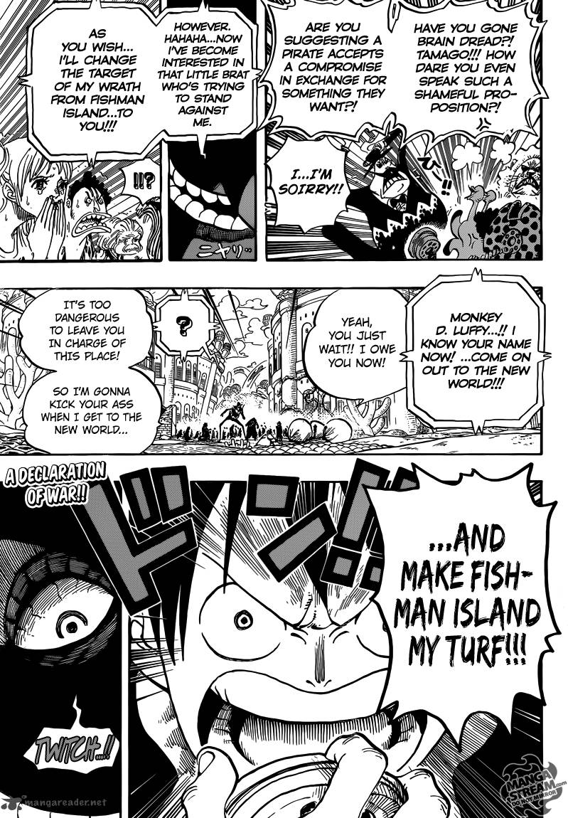One Piece Chapter 651 page 17 - Chapter 651: A Voice From the New World