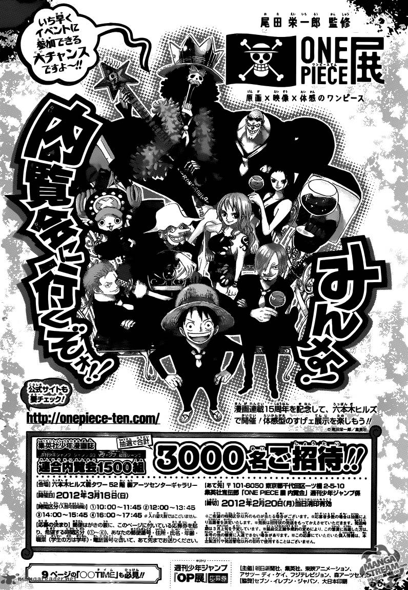 One Piece Chapter 651 page 19 - Chapter 651: A Voice From the New World