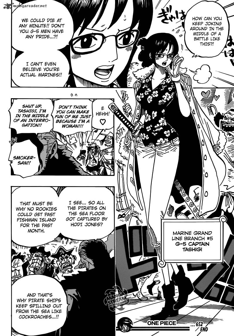 One Piece manga, chapter 652, page 17 of 22