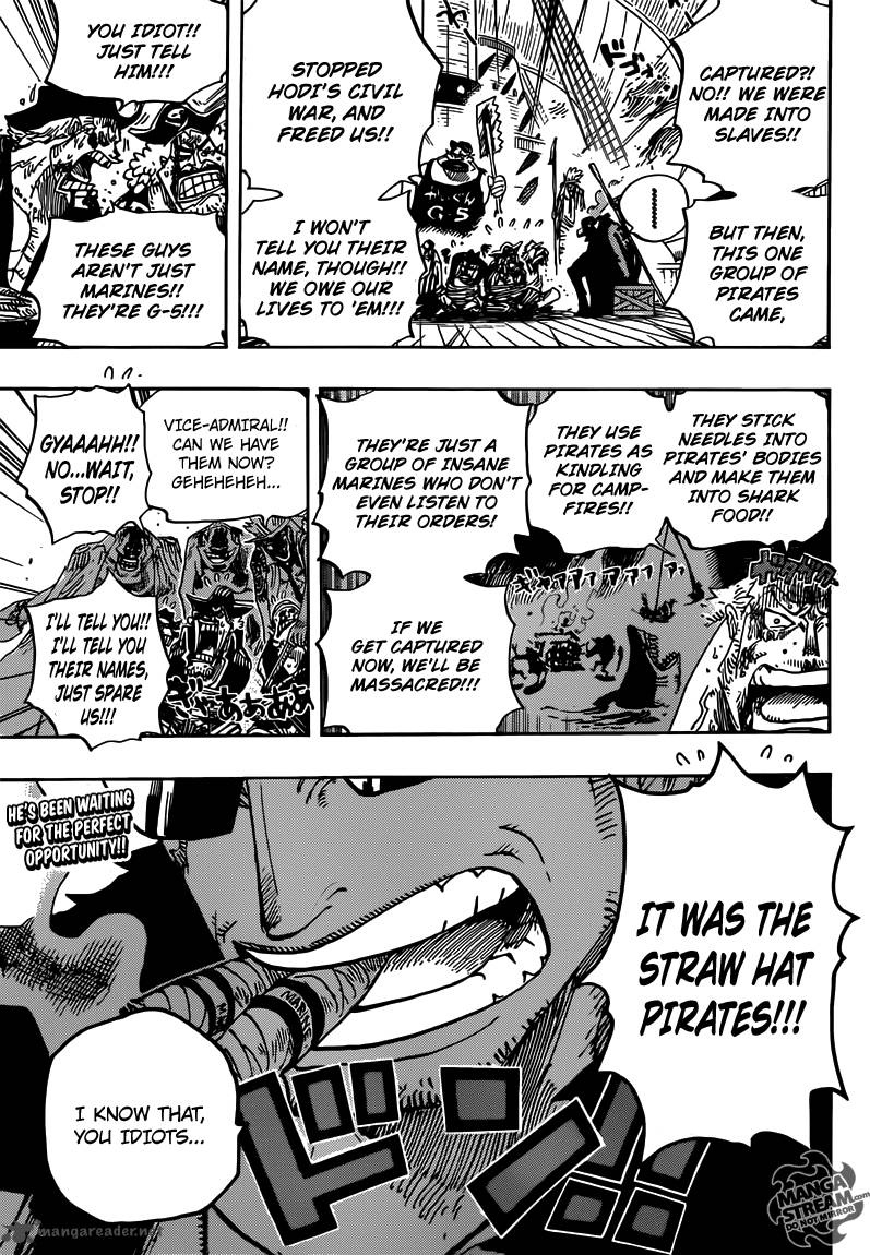 One Piece manga, chapter 652, page 18 of 22