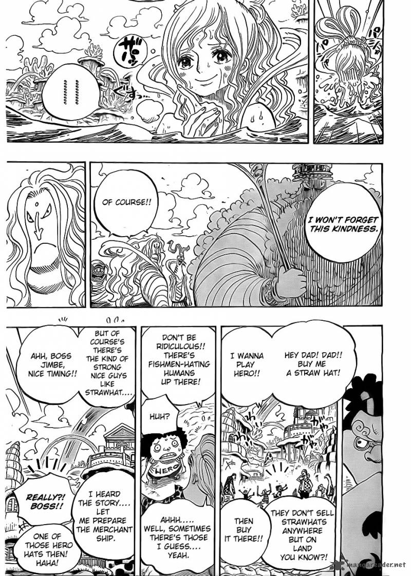 One Piece Chapter 653 page 15 - Chapter 653: The Hero Hat