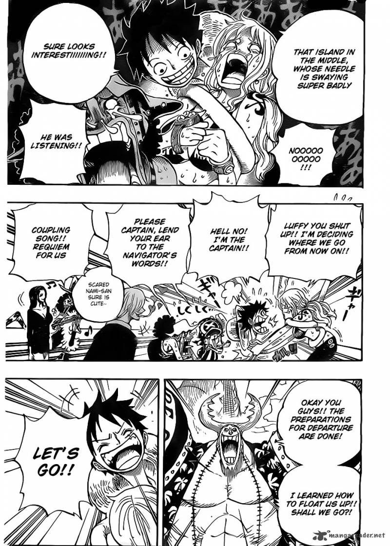 One Piece Chapter 653 page 9 - Chapter 653: The Hero Hat