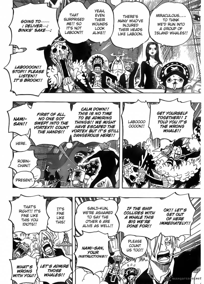 One Piece Chapter 654 page 13 - Chapter 654: Gam
