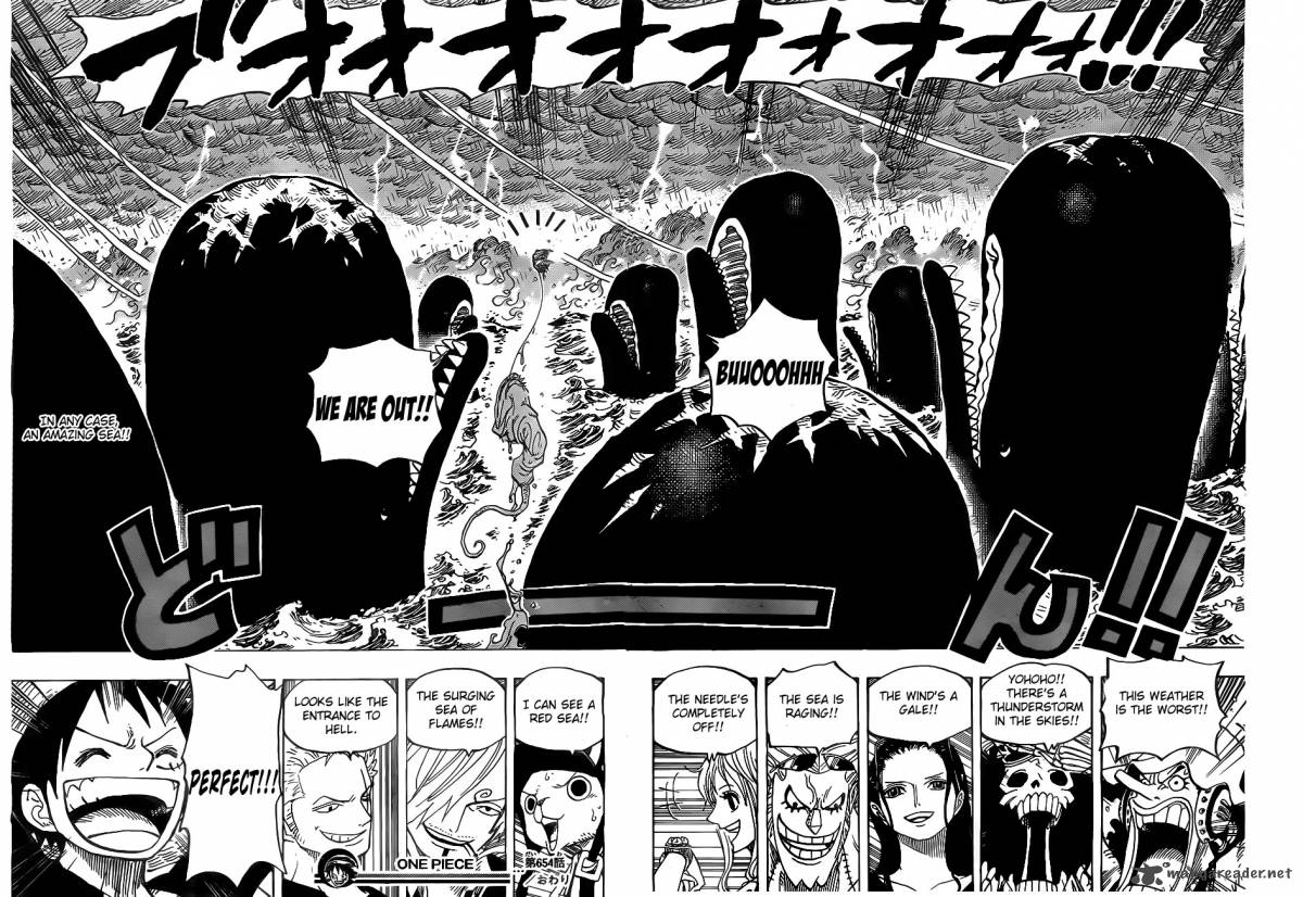 One Piece Chapter 654 page 17 - Chapter 654: Gam