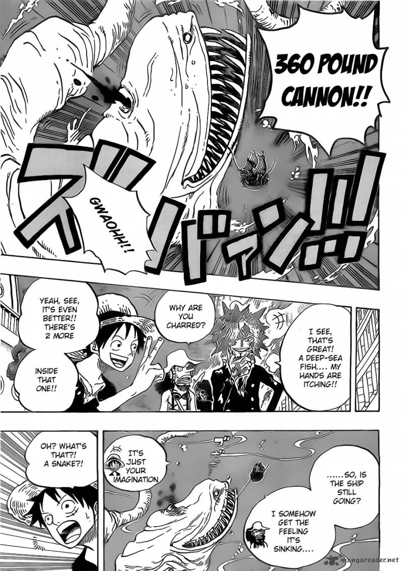 One Piece Chapter 654 page 7 - Chapter 654: Gam
