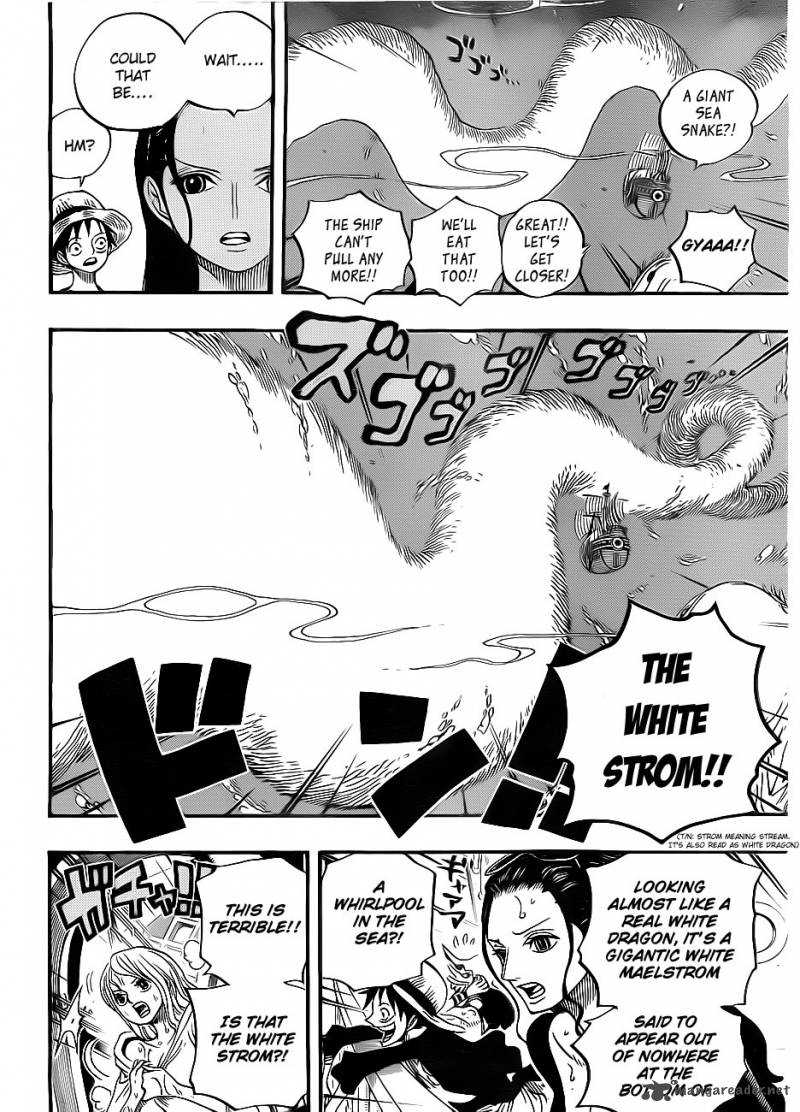 One Piece Chapter 654 page 8 - Chapter 654: Gam