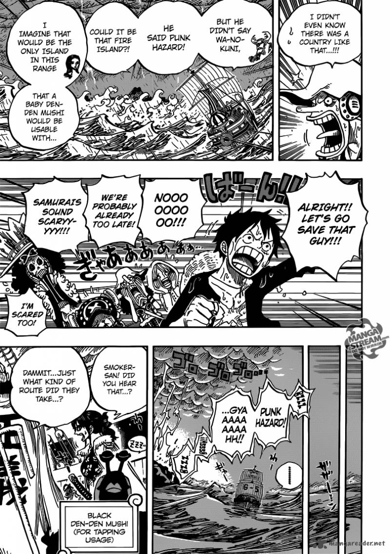 One Piece Chapter 655 page 7 - Chapter 655: Punk Hazard