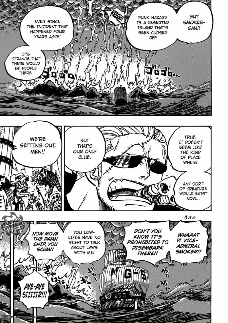 One Piece Chapter 655 page 9 - Chapter 655: Punk Hazard