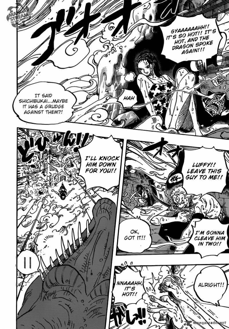 One Piece Chapter 656 page 10 - Chapter 656: Adventure on the Burning Island