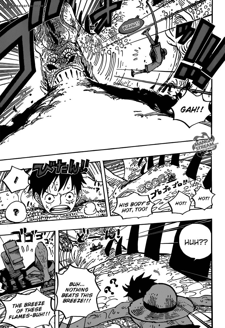 One Piece Chapter 656 page 11 - Chapter 656: Adventure on the Burning Island