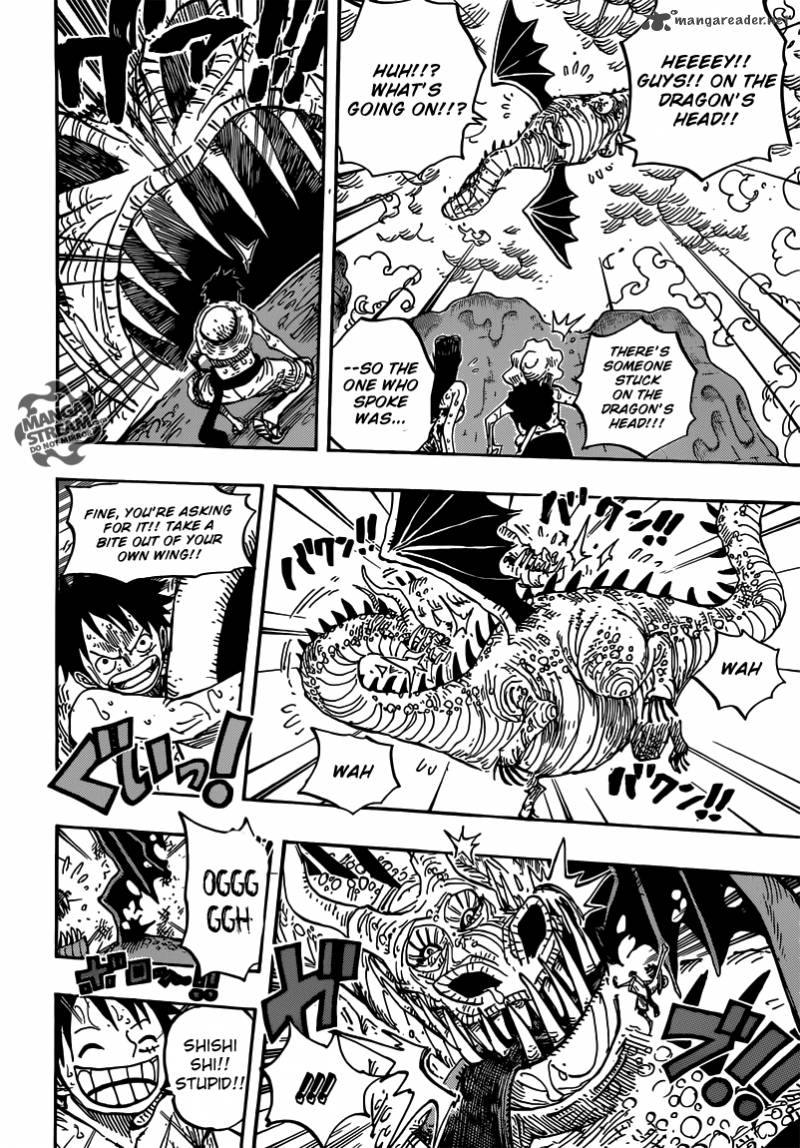 One Piece Chapter 656 page 12 - Chapter 656: Adventure on the Burning Island