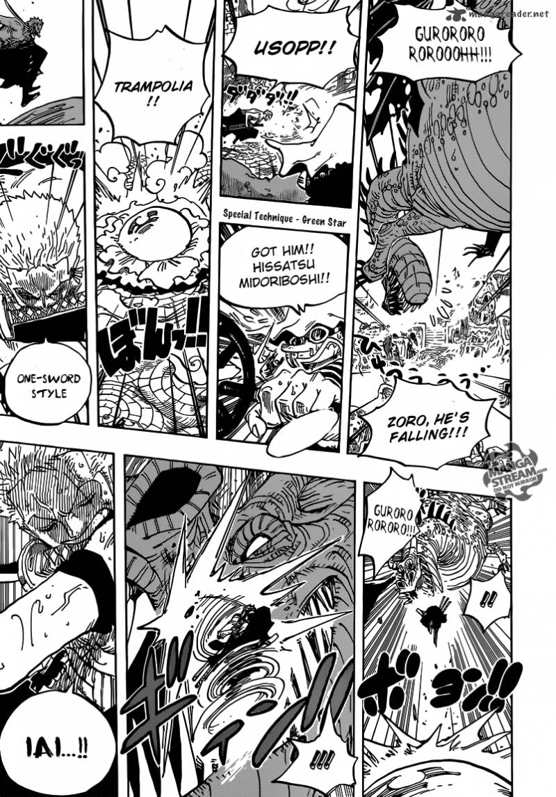 One Piece Chapter 656 page 13 - Chapter 656: Adventure on the Burning Island