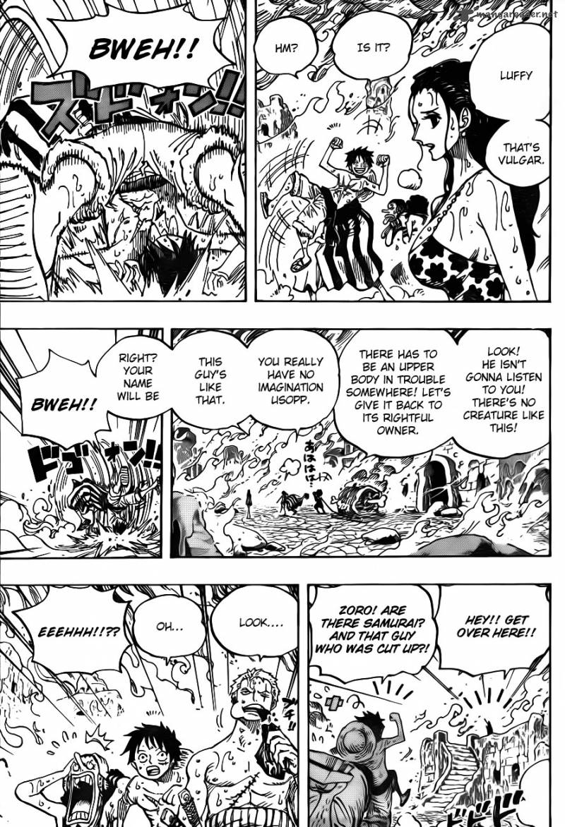 One Piece manga, chapter 657, page 4 of 21