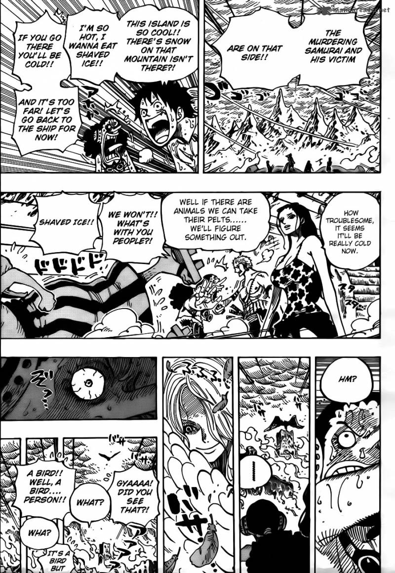 One Piece manga, chapter 657, page 6 of 21